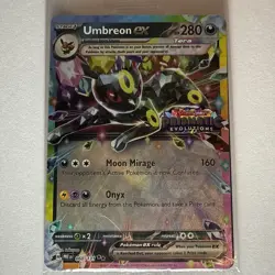 Umbreon Ex Stamped Pokemon Prismatic Evolutions Promo Surprise Box 60/131 Sealed - Image 1