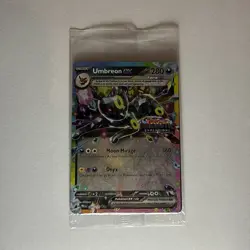 Umbreon Ex Stamped Pokemon Prismatic Evolutions Promo Surprise Box 60/131 Sealed - Image 2