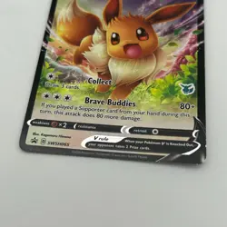 Eevee V SWSH065 Sword & Shield Battle Academy Black Star Promo Pokemon Card - Image 3