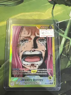 One Piece TCG OP13-100 Jewelry Bonney Alt Art Leader AA Card Game CCG English - Image 3