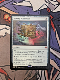 MTG Vexing Puzzlebox Commander Legends' Battle for Baldur's Gate - NM Non Foil - Image 1