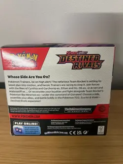 Pokemon Scarlet & Violet Destined Rivals Booster Box *UNSEALED* 36 packs TCG - Image 2