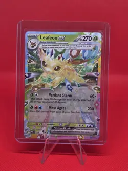 Pokemon TCG Leafeon ex 006/131 Sv: Prismatic Evolutions Holo - Image 1