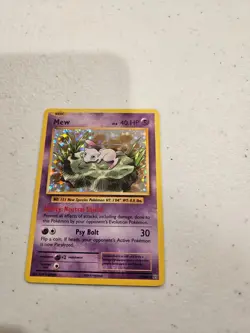 Pokemon TCG Mew 53/108 Evolutions Vintage 2016 Holo Rare - Image 5