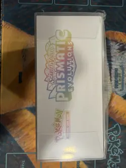 Pokemon Center Exclusive Prismatic Evolutions ETB with Protector - Image 3