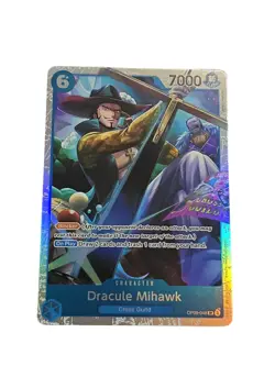 One Piece Emperors in the New World Dracule Mihawk Foil Card OP09-048 - Image 1