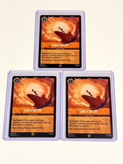 Disney Lorcana Fabled - Circle of Life #26/204 Legendary Regular Non Foil (3) - Image 1