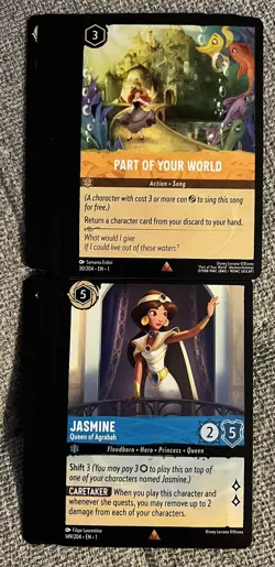 Disney Lorcana The First Chapter Card Game - RARE - Complete Your Set! - Image 1