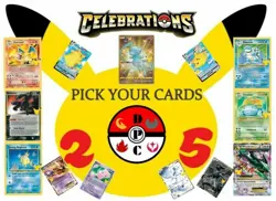 Pokemon Celebrations Classic Collection & Holo "Pick Your Cards" Pack Fresh! - Image 1