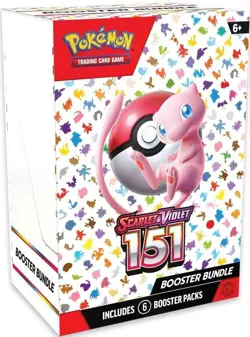 Pokemon Trading Card Game: Scarlet and Violet 151 Sealed Booster Bundle - Image 1