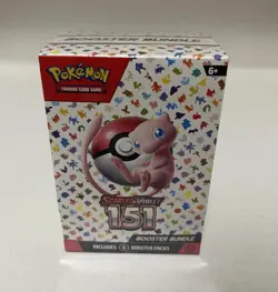 Pokemon TCG Scarlet Violet 151 Booster Bundle Sealed New 6 packs Trading Card - Image 1