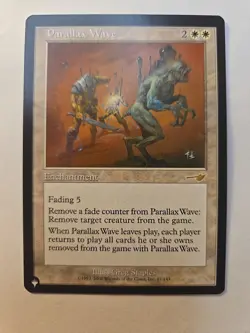 MTG Parallax Wave - x1 - LP - The List Reprints Magic The Gathering NM/M - Image 1