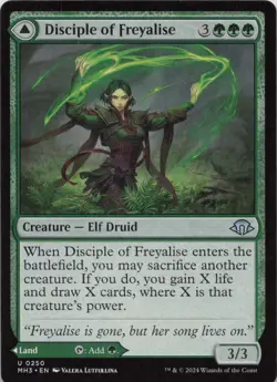 Disciple of Freyalise U Modern Horizons 3 250 - LP MTG - Image 1