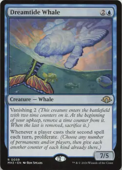 Dreamtide Whale R Modern Horizons 3 59 - LP MTG - Image 1