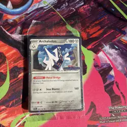 Archaludon 107/142 Promo Stellar Crown Stamped, Sealed Pokemon TCG Card New - Image 1