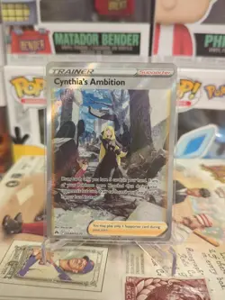 Pokemon Crown Zenith Cynthia’s Ambition GG60/GG70 Galarian Gallery Ultra Rare NM - Image 1