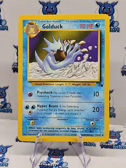 Golduck 35/62 - Fossil - Pokemon - LP - Image 1
