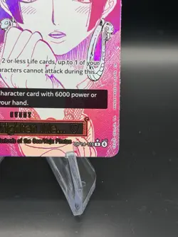 One Piece TCG OP14-118 ALT ART You'll Frighten Me...The Azure Sea's Seven SP Boa - Image 5