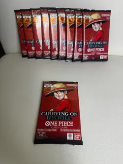 One Piece OP-13 SEALED Carrying on His Will Booster Packs ENGLISH Lot Of 10 - Image 1