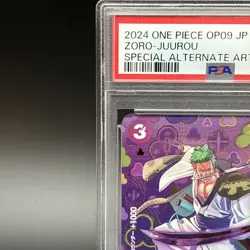 PSA 10 Zoro-Juurou SP OP05-067 R Emperors in the New World OP09 ONE PIECE Card - Image 2