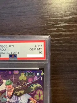 PSA 10 Zoro-Juurou SP OP05-067 R Emperors New World OP09 ONE PIECE Card Japanese - Image 4
