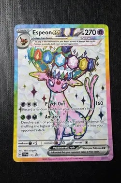 Espeon ex Svp175 Sv: Scarlet & Violet Promo Cards Holo - Image 1