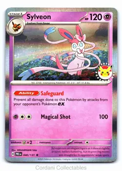 Sylveon 040/131 - Pokemon Day 2025 Stamped Promo - Pokemon Card - Near Mint - Image 1