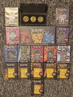 Yu-Gi-Oh Fanattik Metal Card Set 24K Gold Plated Limited Edition - Image 1