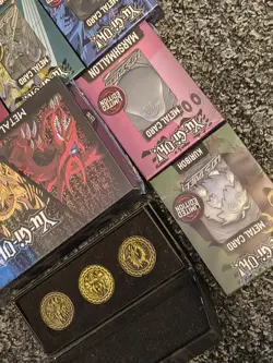 Yu-Gi-Oh Fanattik Metal Card Set 24K Gold Plated Limited Edition - Image 2