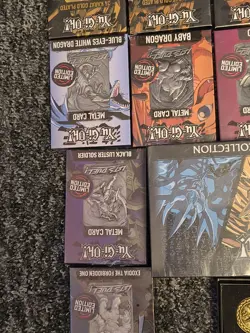 Yu-Gi-Oh Fanattik Metal Card Set 24K Gold Plated Limited Edition - Image 5