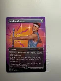 MTG Isochron Scepter Normal NM Secret Lair Countdown Kit Magic 9 - Image 1