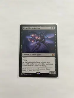 Bitterbloom Bearer MTG Enchanting Tales Faerie Rogue Rare Near Mint - Image 1