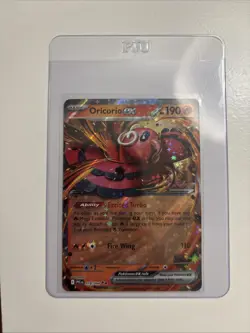 2025 Pokemon Phantasmal Flames Oricorio ex Double Rare #018/094 - Image 1