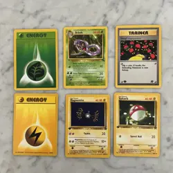 Pokemon Card Lot 1999 WOTC 50 Different Cards All 1st Edition Or Uncommon NM - Image 4