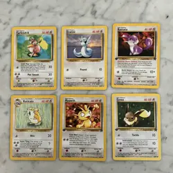 Pokemon Card Lot 1999 WOTC 50 Different Cards All 1st Edition Or Uncommon NM - Image 5
