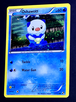 2011 Pokemon OSHAWOTT Black & White Set COSMOS HOLO Card 27/114 - PERFECT SWIRL - Image 1