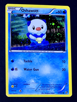 2011 Pokemon OSHAWOTT Black & White Set COSMOS HOLO Card 27/114 - PERFECT SWIRL - Image 2