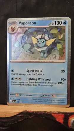 Pokemon Lot of 3 Prismatic Evolutions Pack Fresh Vaporeon Jolteon Flareon - Image 4