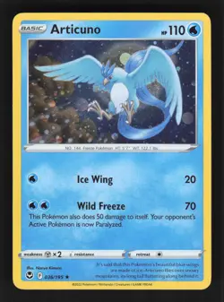 Articuno (Cosmos Holo) Promo Miscellaneous Cards & Products 036/195 NM - Image 1