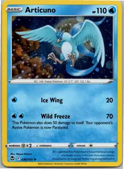 Articuno (Cosmos Holo) Promo Miscellaneous Cards & Products 036/195 NM Holo - Image 1