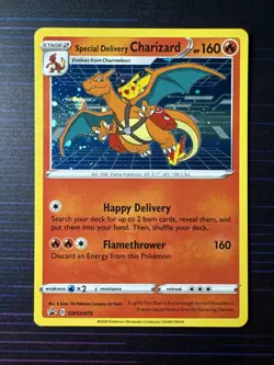 Special Delivery Charizard Swsh075 Swsh: Sword & Shield Promo Cards Holo - Image 1