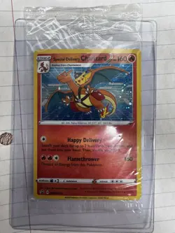 Special Delivery Charizard SWSH075 SWSH: Sword & Shield Promo Cards Holo Sealed - Image 3