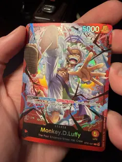 Monkey.D.Luffy (001) ST21-001 Starter Deck EX: Gear 5 Foil - Image 2