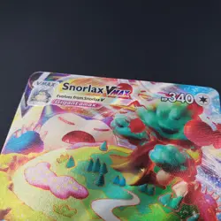 Pokemon Snorlax VMAX Ultra Rare Full Art Holo 142/202 Sword & Shield Card NM / M - Image 4