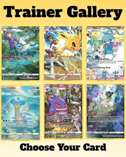 Pokemon Trainer Gallery: Choose Your Card! Sword & Shield Full Art Galarian - Image 1