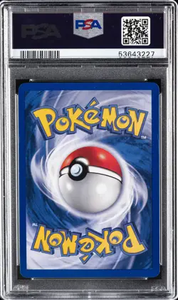 1999 POKEMON BASE SET RED CHEEKS-SHADOWLESS #58 PIKACHU PSA 10 - Image 2