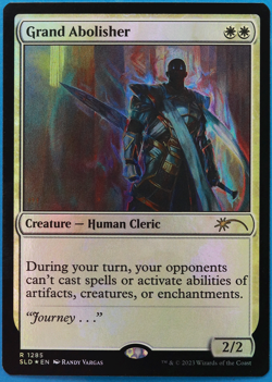 Grand Abolisher (Secret Lair Promo) FOIL NM MTG MAGIC CARD (506975) ABUGames - Image 1
