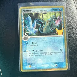 Mimikyu SWSH136 SWSH - Sword & Shield Promo Card NM Pokemon - Image 1