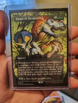 Finale of Devastation (Borderless) Commander Masters Near Mint - Image 1