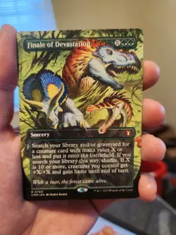 Finale of Devastation (Borderless) Commander Masters Near Mint - Image 2